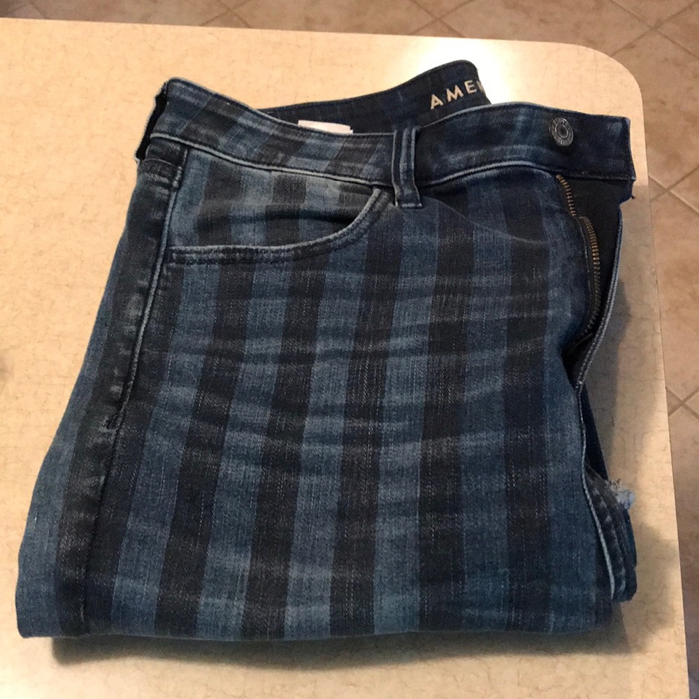 American eagle high waisted crop jegging